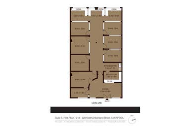 Suite 5, First Floor, 218 - 220 Northumberland Street Liverpool NSW 2170 - Floor Plan 1