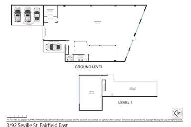 3/92 Seville Street Fairfield East NSW 2165 - Floor Plan 1