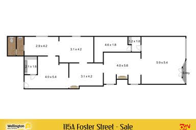 115a Foster St Sale VIC 3850 - Floor Plan 1