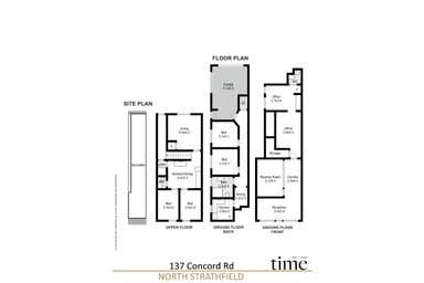 137 Concord Road North Strathfield NSW 2137 - Floor Plan 1