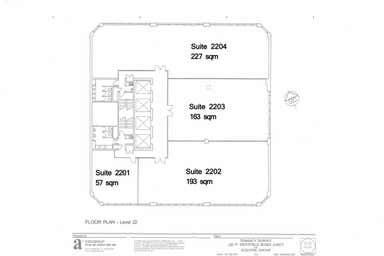 Westfield Tower 1, 520 Oxford Street Bondi Junction NSW 2022 - Floor Plan 1