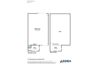 Unit 1, 14 Tipping Road Kewdale WA 6105 - Floor Plan 1