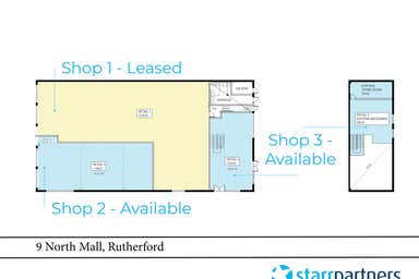 2 & 3, 9 Northmall Rutherford NSW 2320 - Floor Plan 1