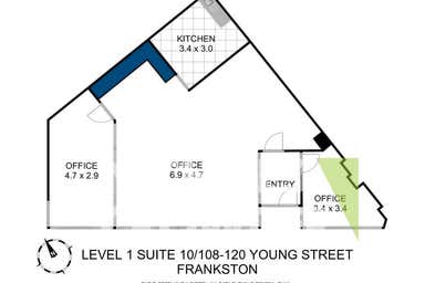 10/108-120 Young Street Frankston VIC 3199 - Floor Plan 1