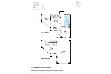52/154 Newcastle Street Perth WA 6000 - Floor Plan 1