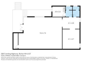 338 Canning Highway Bicton WA 6157 - Floor Plan 1