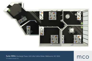 Exchange Tower, Suite 1004, 530 Little Collins Street Melbourne VIC 3000 - Floor Plan 1