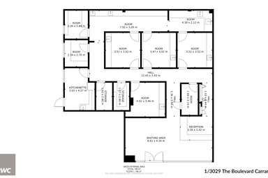 1/3029 The Boulevard Carrara QLD 4211 - Floor Plan 1