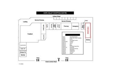 Hope Valley Shopping Centre, 1220 - 1222 Grand Junction Road Hope Valley SA 5090 - Floor Plan 1