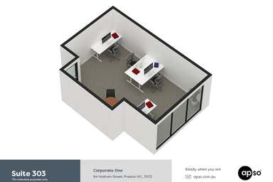 Corporate One, Suite 33, 84 Hotham Street Preston VIC 3072 - Floor Plan 1