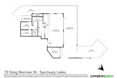 72 Greg Norman Drive Sanctuary Lakes VIC 3030 - Floor Plan 1