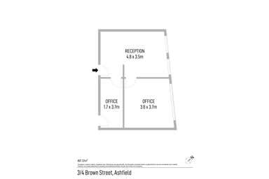 Level 1, 3/4 Brown Street Ashfield NSW 2131 - Floor Plan 1