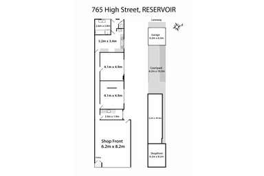 765 High Street Reservoir VIC 3073 - Floor Plan 1
