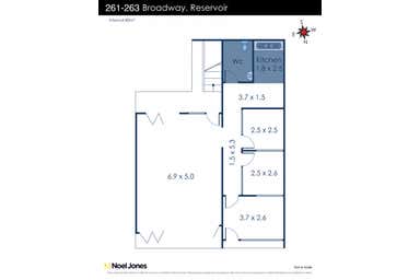 261-263 Broadway Reservoir VIC 3073 - Floor Plan 1