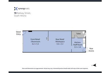 78 Railway Street South Altona VIC 3018 - Floor Plan 1