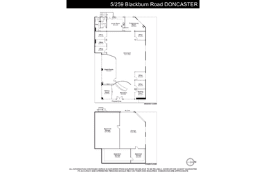 5/259 Blackburn Road Doncaster East VIC 3109 - Floor Plan 1