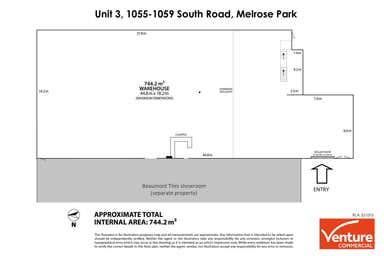 3/1055-1059 South Road Melrose Park SA 5039 - Floor Plan 1