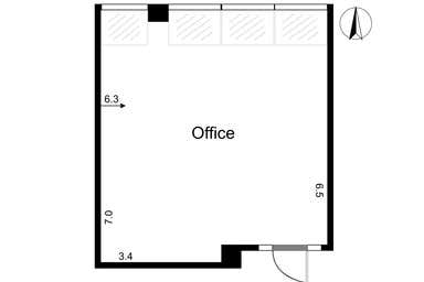 308/89 Hiigh Street Kew VIC 3101 - Floor Plan 1