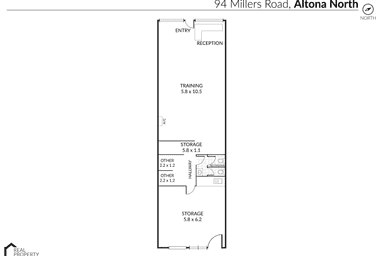 94 Millers Rd Altona North VIC 3025 - Floor Plan 1