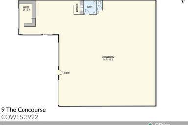 9 The Concourse Cowes VIC 3922 - Floor Plan 1