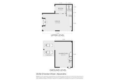20/36 O'Riordan Street Alexandria NSW 2015 - Floor Plan 1