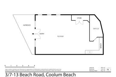 3/7-13 Beach Road Coolum Beach QLD 4573 - Floor Plan 1