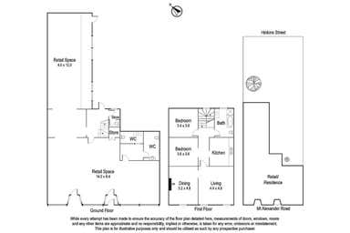 706-708 Mt Alexander Road Moonee Ponds VIC 3039 - Floor Plan 1