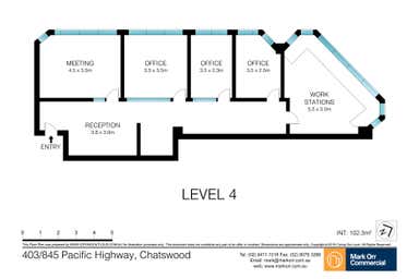 403/845 Pacific Highway Chatswood NSW 2067 - Floor Plan 1