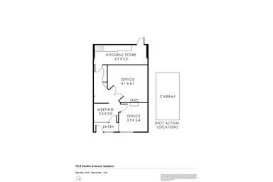 10/3 Centro Avenue Subiaco WA 6008 - Floor Plan 1