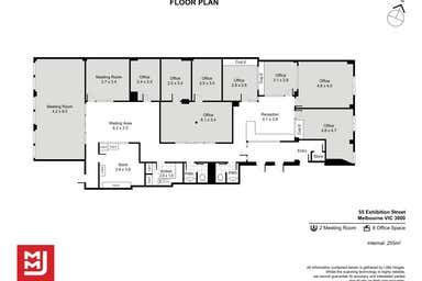 Level 4, 55 Exhibition Street Melbourne VIC 3000 - Floor Plan 1