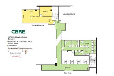 214/147 Pirie Street Adelaide SA 5000 - Floor Plan 1