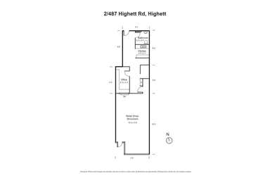Shop 2, 487 Highett Road Highett VIC 3190 - Floor Plan 1