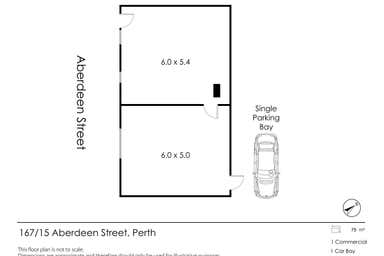 167/15 Aberdeen Street Perth WA 6000 - Floor Plan 1