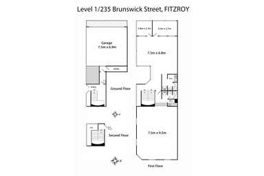 Level 1, 235 Brunswick Street Fitzroy VIC 3065 - Floor Plan 1