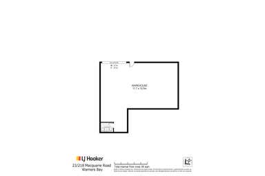 Shed 22 &/218 Macquarie Road Warners Bay NSW 2282 - Floor Plan 1