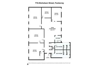 1/79 Nicholson Street Footscray VIC 3011 - Floor Plan 1