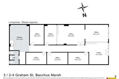 3/2-4 Graham Street Bacchus Marsh VIC 3340 - Floor Plan 1