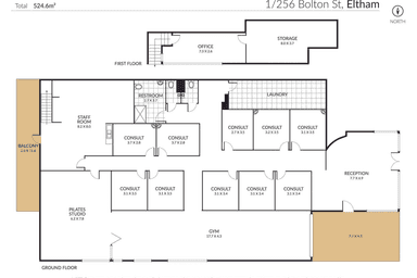 1/256 Bolton Street Eltham VIC 3095 - Floor Plan 1