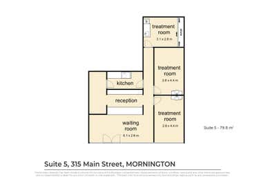 Level 1, Suite 5, 315 Main Street Mornington VIC 3931 - Floor Plan 1