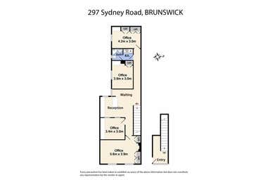 Level 1, 297 Sydney Road Brunswick VIC 3056 - Floor Plan 1