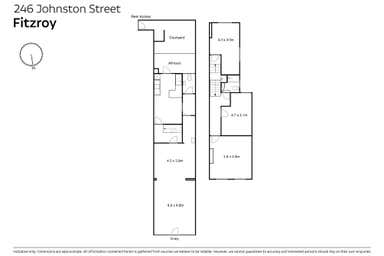 246 Johnston St Fitzroy VIC 3065 - Floor Plan 1