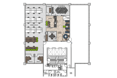 7/10  Felix Brisbane City QLD 4000 - Floor Plan 1