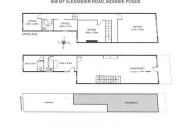 698 Mt Alexander Road Moonee Ponds VIC 3039 - Floor Plan 1