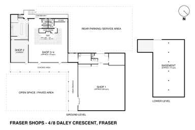 Fraser Shops, 4-8 Daley Crescent Fraser ACT 2615 - Floor Plan 1