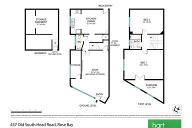 6/457 Old South Head Road Rose Bay NSW 2029 - Floor Plan 1