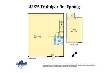 42/25 Trafalgar Rd Epping VIC 3076 - Floor Plan 1