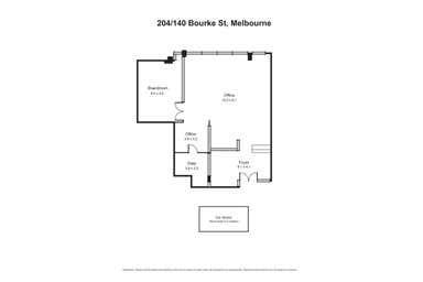 204/138 Bourke Street Melbourne VIC 3000 - Floor Plan 1