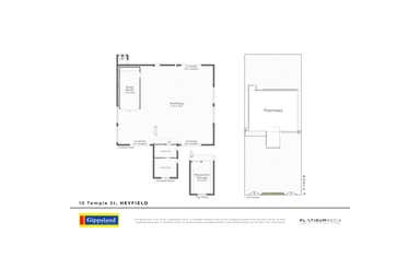 10 Temple Street Heyfield VIC 3858 - Floor Plan 1