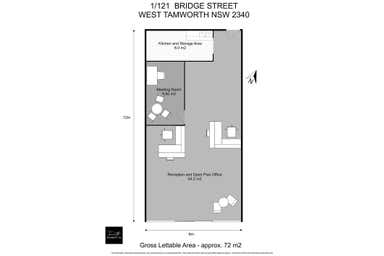 1/121 Bridge Street Tamworth NSW 2340 - Floor Plan 1