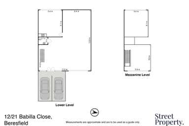 12/21 Babilla Close Beresfield NSW 2322 - Floor Plan 1